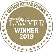 Most Innovative Law Firm - 2019 Australasian Lawyer